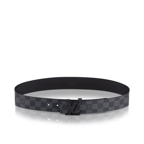 louis vuitton damier graphite belt replica|louis vuitton black checkered belt.